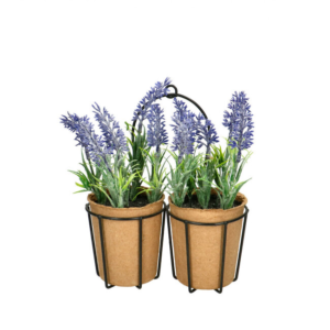 lavender artificial plant set of 12