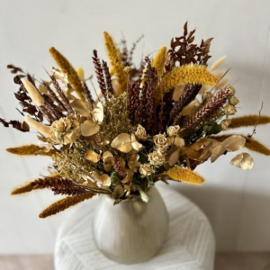 amber glory dried bouquet